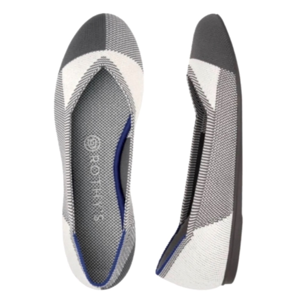 Rothy's The Flat Captoe Dove Grey 8